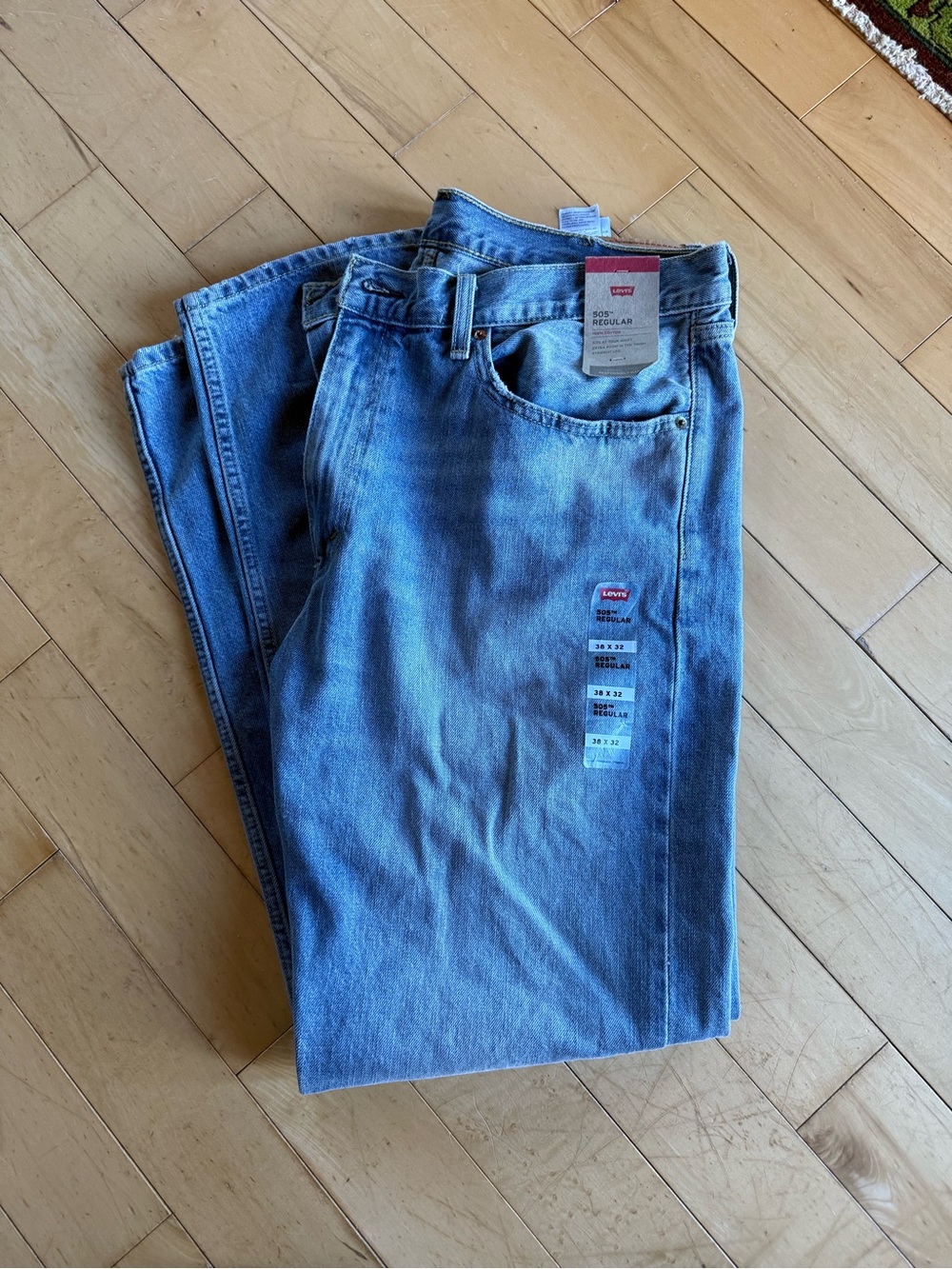 Levi's 505 Regular Fit Blue Jeans